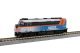 EMD F40PH Commuter Version - Standard DC -- Metra 183 Village of Itasca (2018 Scheme, blue, gray, , N, Kato USA Inc 1769108