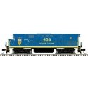 Alco C424 - Sound and DCC - Master(R) Gold -- Delaware & Hudson 452 (blue, yellow), N, Atlas Model Railroad Co. 40006119