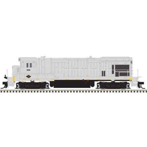 GE B23-7 Low Nose - Standard DC - Master(R) Silver -- SMS Lines 1900 (gray), HO, Atlas Model Railroad Co. 10004701