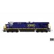 GE ES44AC GEVO - DCC -- CSX 5461 (blue, yellow, Boxcar Logo, Seaboard System Sticker), N, Kato USA Inc 1768963DCC