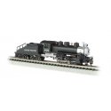 USRA 0-6-0 Switcher w/Slope-Back Tender - Standard DC -- Union Pacific 4425 (black, silver), N, Bachmann Industries 50561