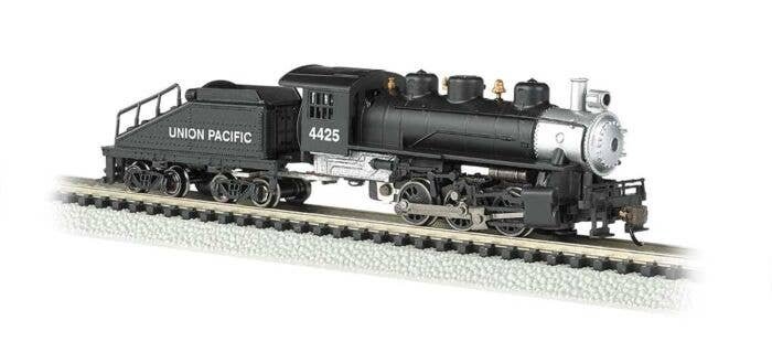 USRA 0-6-0 Switcher w/Slope-Back Tender - Standard DC -- Union Pacific 4425 (black, silver), N, Bachmann Industries 50561