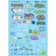 Graffiti Decal Set -- Irish and Scottish Graffiti, N, Microscale Industries Inc 601536