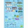 Graffiti Decal Set -- Irish and Scottish Graffiti, N, Microscale Industries Inc 601536