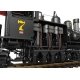 Class C Three-Truck Shay - Sound, Smoke and DCC -- Roaring Camp & Big Trees 7 (2025, black, graphite, red, Tu, G, LGB 26701