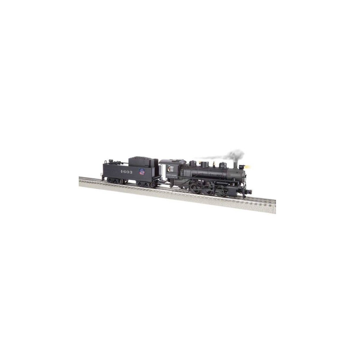 USRA 0-6-0 - 3-Rail w/Legacy Sound, Control & Smoke -- Union Pacific 4603 (black, graphite, white, Overl, O, Lionel 2531180