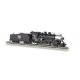 Baldwin 2-8-0 Consolidation - Sound and DCC -- Western Pacific 35 (black, silver), N, Bachmann Industries 51351