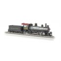 Baldwin 4-6-0 - Standard DC -- Texas & Pacific 316 (black, graphite, gray, tuscan), HO, Bachmann Industries 52205