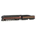 Class J 4-8-4 - Econami(TM) Sound and DCC -- Norfolk & Western 611 (black, maroon), N, Bachmann Industries 53253