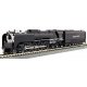 Class FEF-3 4-8-4 - Standard DC -- Union Pacific 844 (Excursion Scheme, black, graphite, white), N, Kato USA Inc 1260401