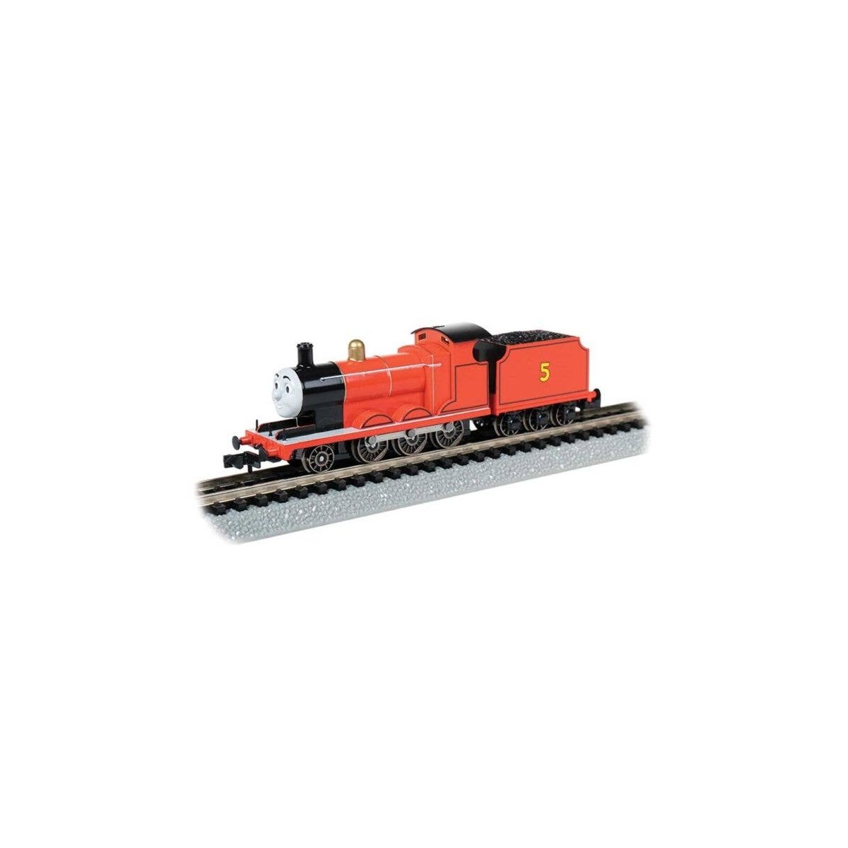 Thomas and Friends(TM) - Standard DC -- James the Red Engine 5, N, Bachmann Industries 58793