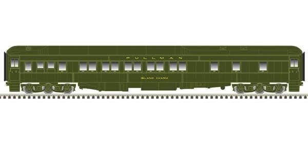 Pullman Heavyweight Plan 3973 10-1-1 Sleeper - Ready to Run -- Pullman Island Glade , HO, Atlas Model Railroad Co. 20006597