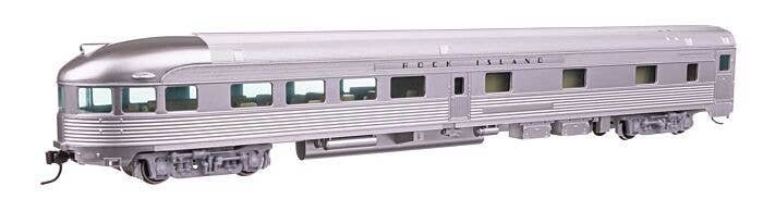 85′ Budd Observation - Ready To Run -- Rock Island, HO, WalthersMainline 30373
