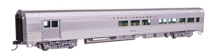 85′ Budd Baggage-Lounge - Ready to Run -- Rock Island, HO, WalthersMainline 30073