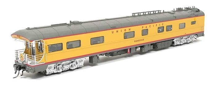 Business Car Observation UP 119 - Ready to Run -- Union Pacific 119 Kenefick (Armour Yel, HO, Broadway Limited Imports 9017