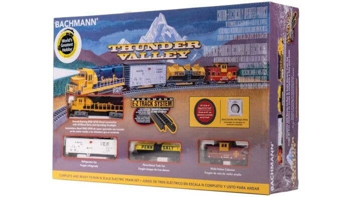 Thunder Valley Train Set -- Santa Fe, N, Bachmann Industries 24013