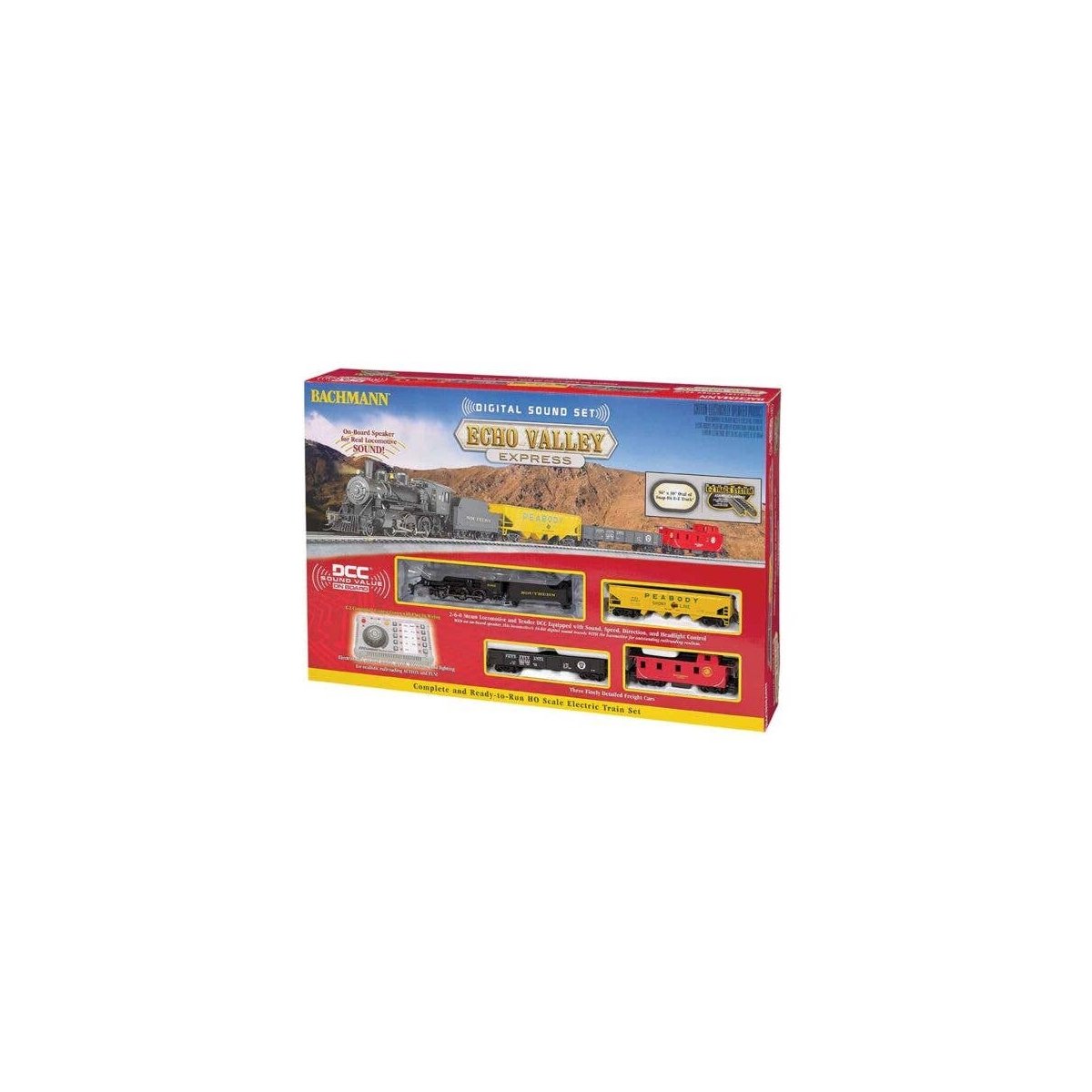 Echo Valley Express Train Set -- Southern Railway, HO, Bachmann Industries 825