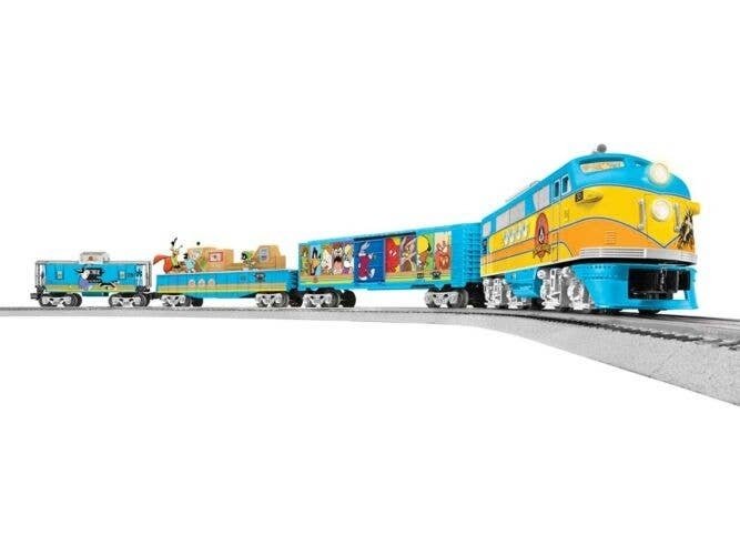 Lookey Tunes Train Set - 3-Rail - Sound & Control LionChief -- EMD FT, 3 Cars O-36 FasTrack(R) Oval, Pow, O, Lionel 2423010