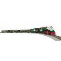 The Christmas Express - LionChief Bluetooth Control -- North Pole Central 2-8-4 Locomotive, 3 Cars, HO, Lionel 871811020