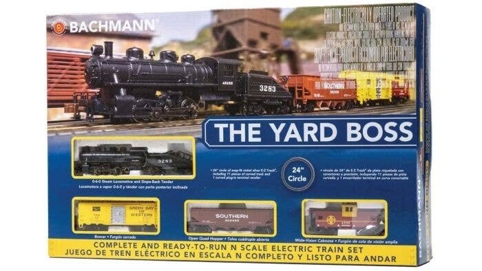 Yard Boss Train Set -- Santa Fe, N, Bachmann Industries 24014