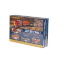 Super Chief Train Set -- Santa Fe, N, Bachmann Industries 24021