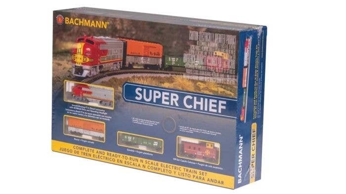 Super Chief Train Set -- Santa Fe, N, Bachmann Industries 24021