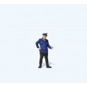 Level Grade Crossing Attendant Checking His Watch - Individual Figure, HO, Preiser Kg 28270
