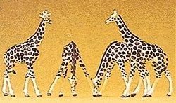 Animals -- Giraffes, N, Preiser Kg 79715