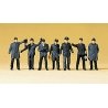 Railroad Personnel -- Railway Workers, HO, Preiser Kg 10409
