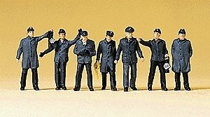 Railroad Personnel -- Railway Workers, HO, Preiser Kg 10409