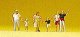 Pedestrians -- Passers-By Hurrying, N, Preiser Kg 79094