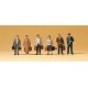 Passengers -- Travelers w/Luggage, N, Preiser Kg 79143
