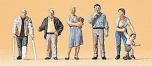 Pedestrians -- Passers-By 1, N, Preiser Kg 79157
