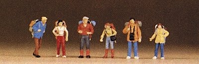 Recreation & Sports -- Hikers, N, Preiser Kg 79027