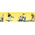 Baseball Players I - Scenic Accents(R) -- pkg(5), N, Woodland Scenics 2145