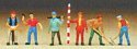 People Working -- Road Construction Workers, N, Preiser Kg 79030