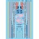 Railroad Decal Set -- Union Pacific ES44AC Pink Ribbon (Breast Cancer Awareness) & 5000th GEVO, HO, Microscale Industries Inc 87
