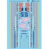Railroad Decal Set -- Union Pacific ES44AC Pink Ribbon (Breast Cancer Awareness) & 5000th GEVO, HO, Microscale Industries Inc 87