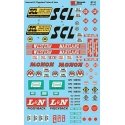 Vehicle Decal Set -- 60s-70s 40′ Trailers, Erie Lackawanna, Louisville & Nashville, Missouri Paci, HO, Microscale Industries I