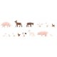 Animals -- Small Livestock pkg(14), HO, Faller Gmbh 151920