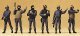 German Police -- SWAT Team (GSG9), HO, Preiser Kg 10446