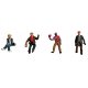 Yard Crew Figure Set, HO, Labelle Industries 7010