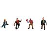 Yard Crew Figure Set, HO, Labelle Industries 7010
