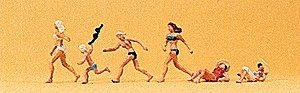 Recreation & Sports -- Figures on the Beach, N, Preiser Kg 79066