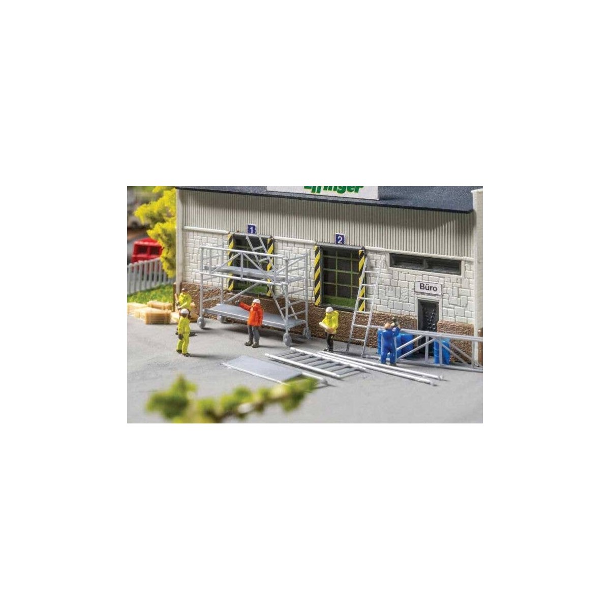 Industrial Mechanics and Workers -- pkg(6), N, Faller Gmbh 155616