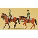 People Working -- German Mounted Police, N, Preiser Kg 79139