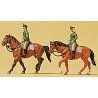 People Working -- German Mounted Police, N, Preiser Kg 79139