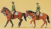 People Working -- German Mounted Police, N, Preiser Kg 79139