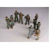 Modern US Gun Crew Firing -- Unpainted Resin Castings pkg(10), HO, Trident Miniatures 96751