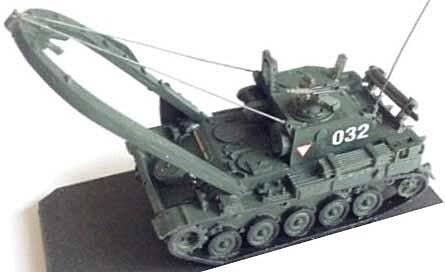 AMC 55 Recovery Vehicle - Unpainted Resin Kit -- French Army, HO, Trident Miniatures 87273
